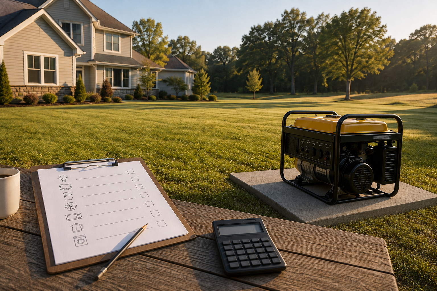 How Much Generator Do I Need for My House?